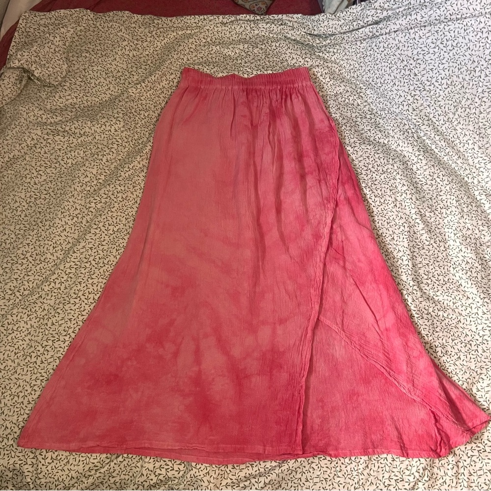 Boho Pink Women's Skirt